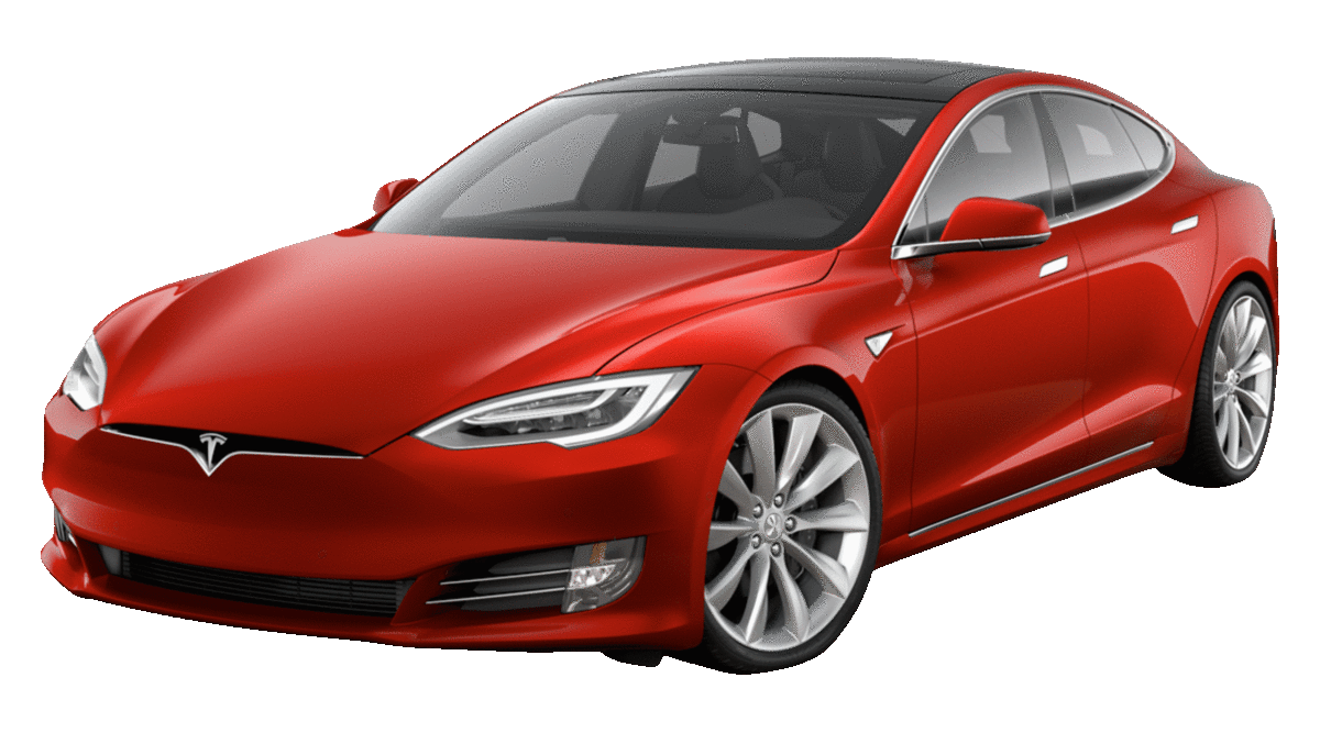 An animation showing PPF applied to a Tesla Model S in 3 ways: Partial Front, Full Front, and Full Vehicle